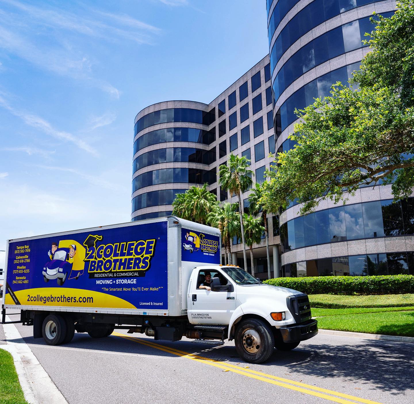 2 College Brothers Moving and Storage Mover Reviews Tampa