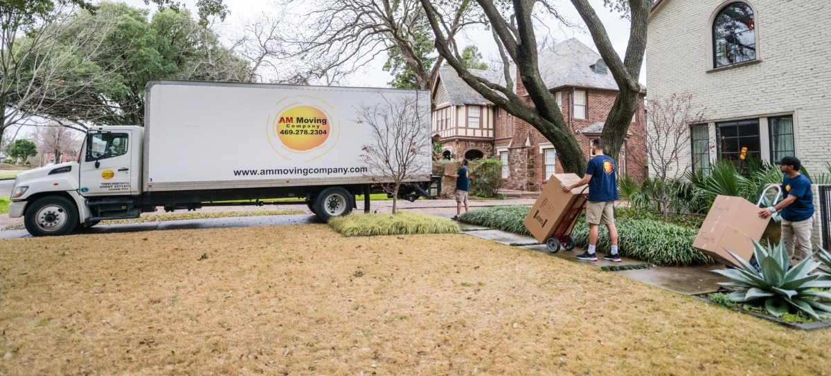 AM Moving Company local movers Dallas