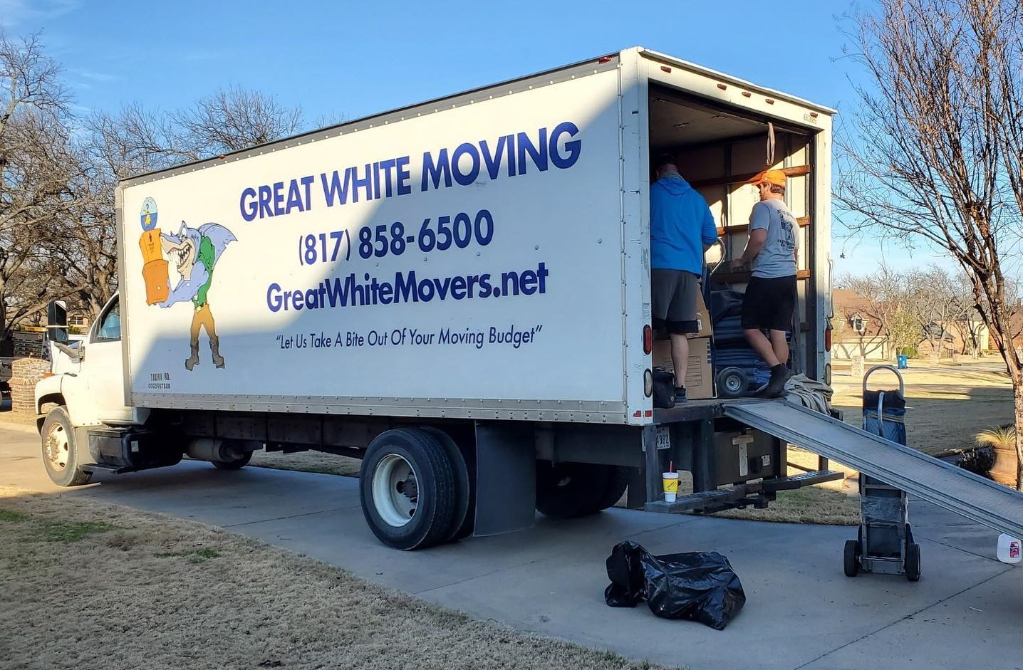 Great White Moving Company Fort Worth Best Movers Near Fort Worth