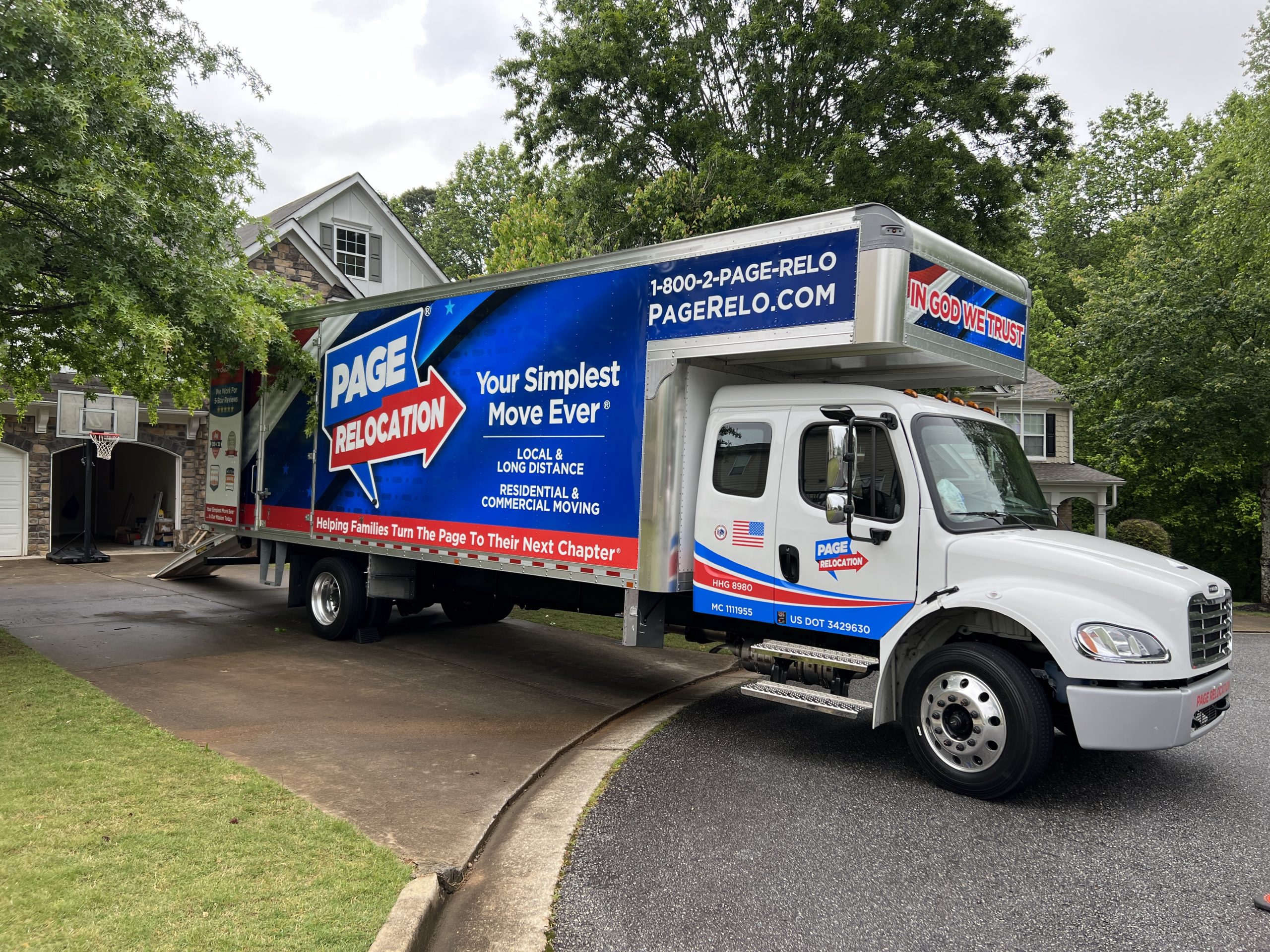 Page Relocation Movers in Canton