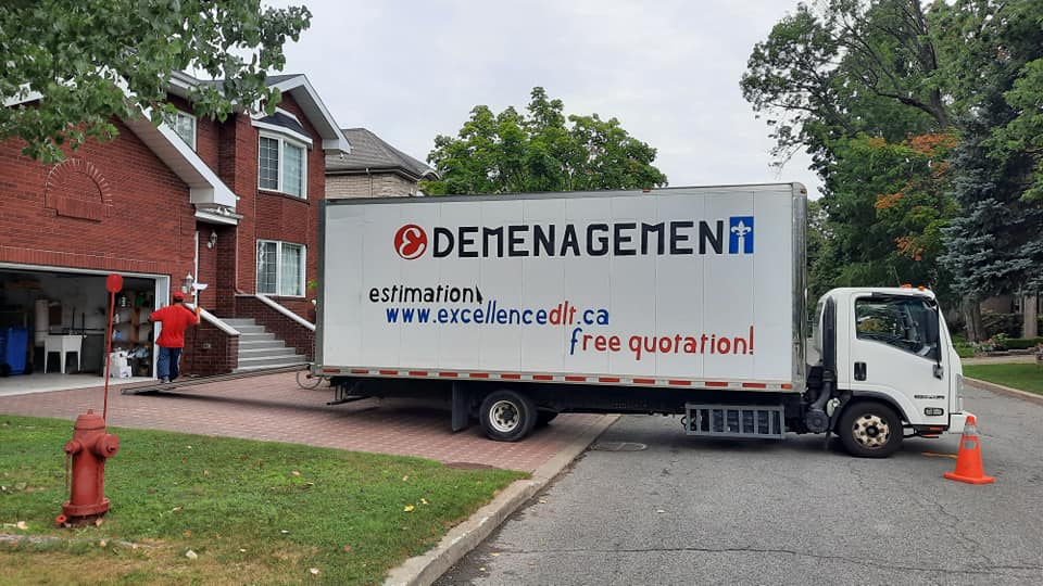 Déménagement Excellence DLT Movers in Saint-Léonard