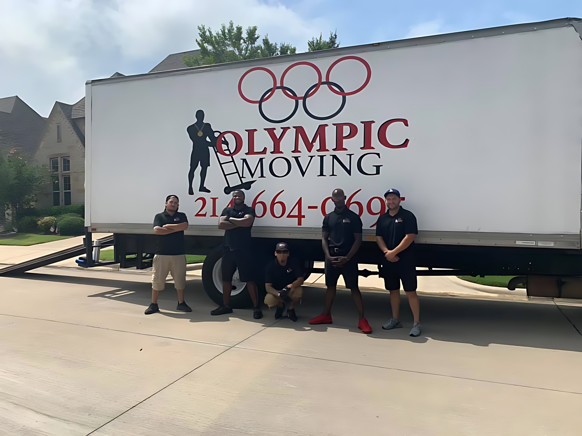 Olympic Moving Local Moving Company in Aubrey