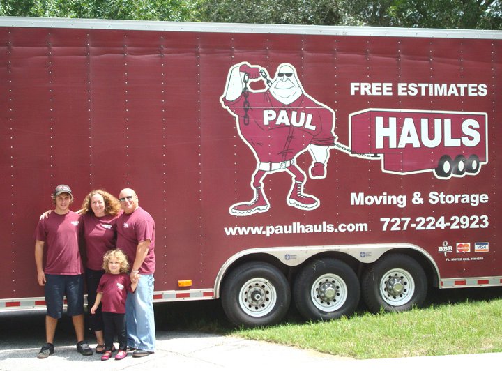 Paul Hauls Moving & Storage Moving Company in Palm Harbor