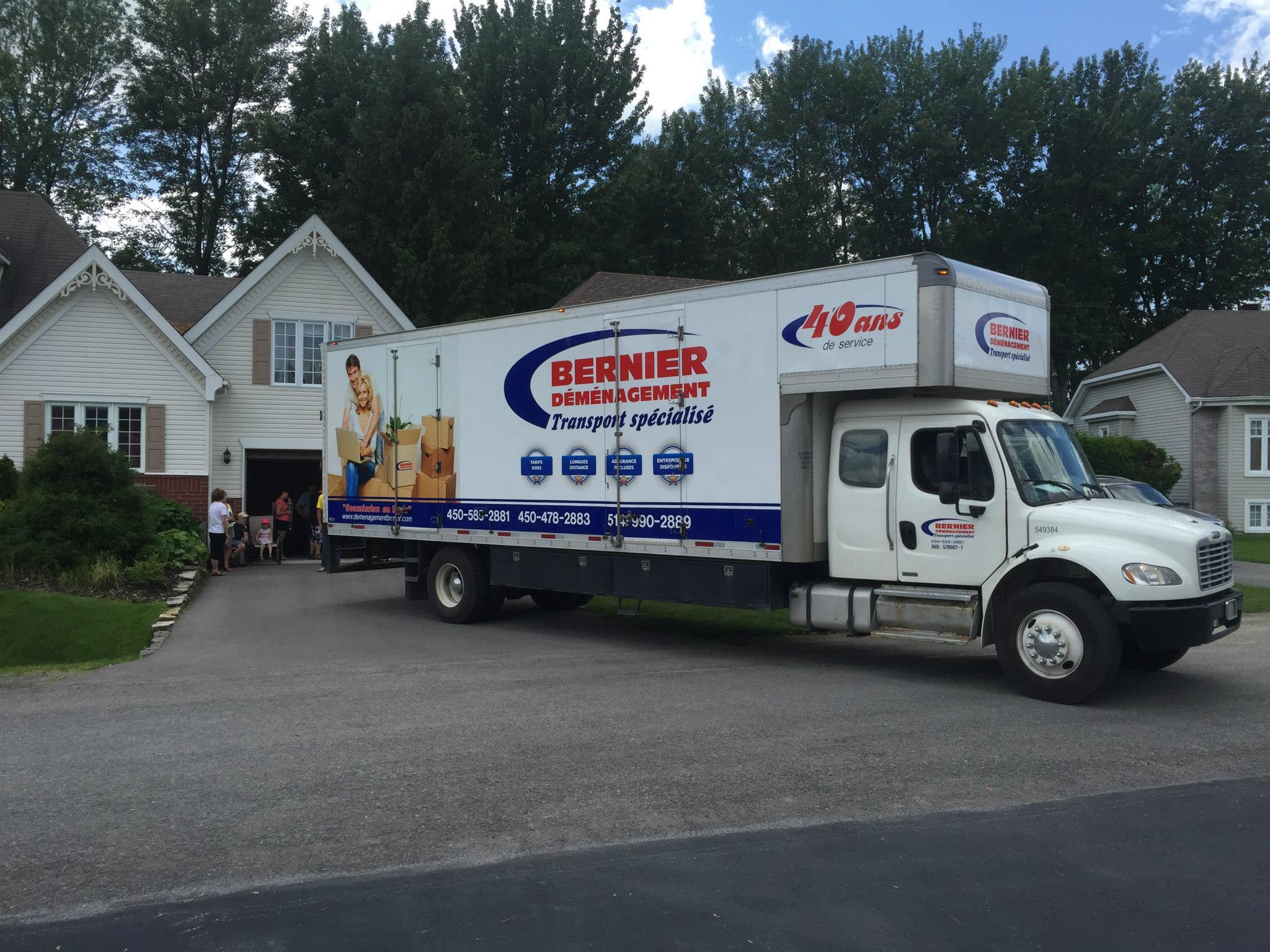 Déménagement Bernier Plus Moving Company in Repentigny