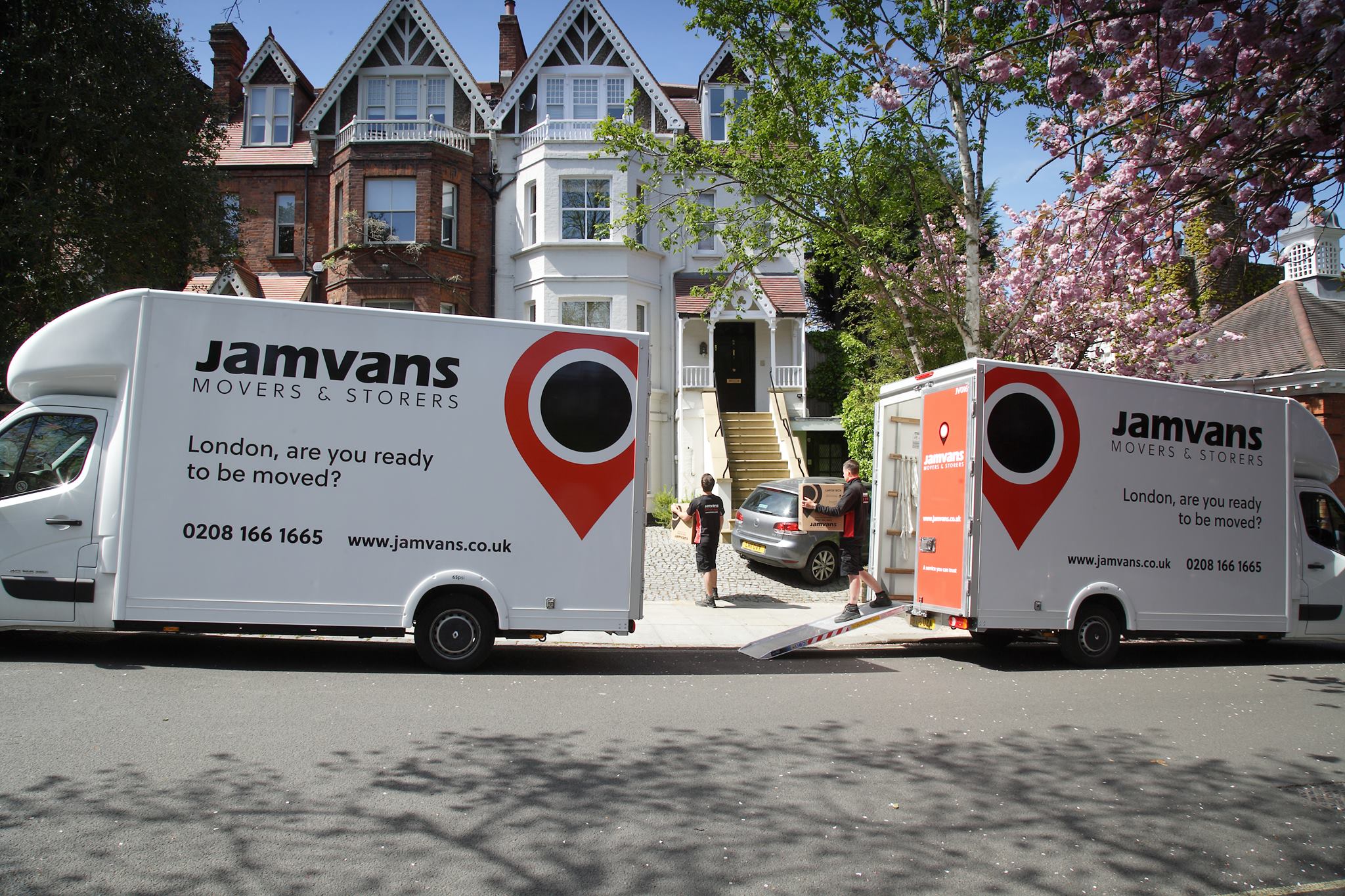 JamVans best movers London
