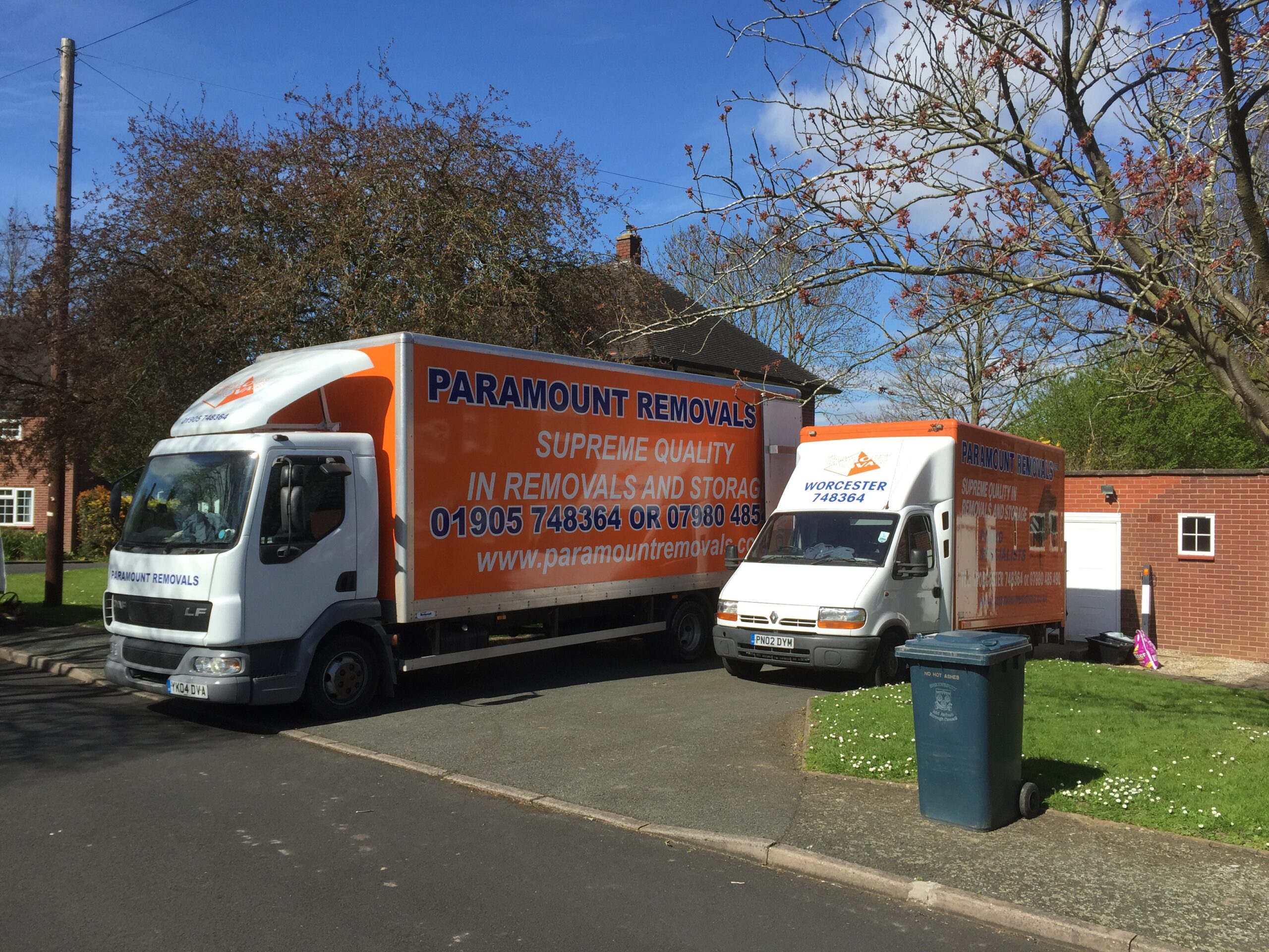 Paramount Removals Worcester Local Movers in Worcester