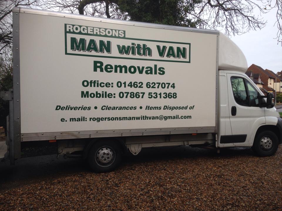 Rogersons Man with Van Movers in Baldock