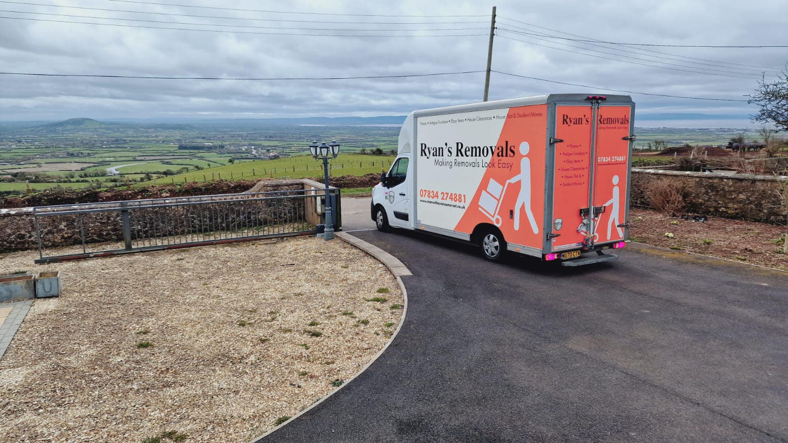 Ryan's removals somerset man and van Movers in Weston-super-Mare