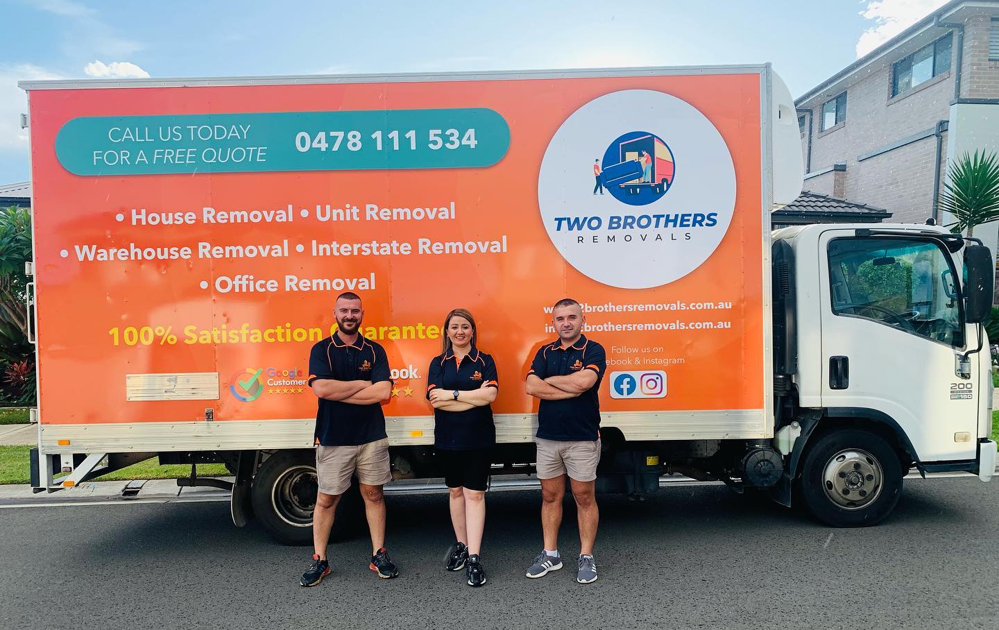 Two Brothers Removals Reviews Middleton