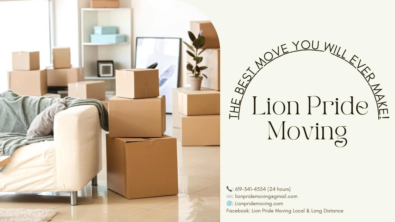 Lion Pride Moving Mover in Chula Vista