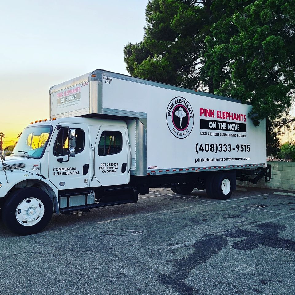 Pink elephants on the move inc Local Moving Company in San Jose