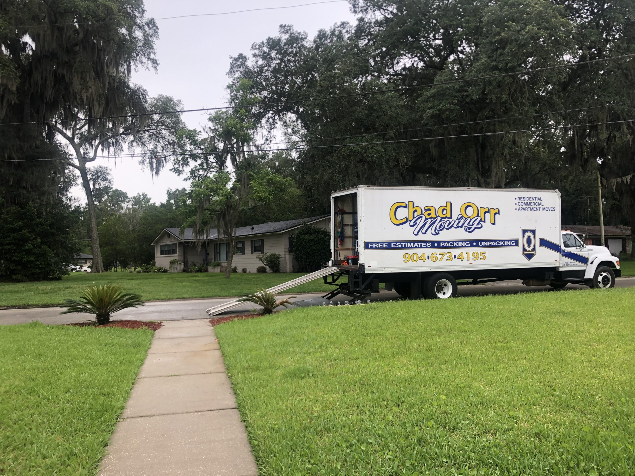 Chad Orr Moving Mover in Jacksonville