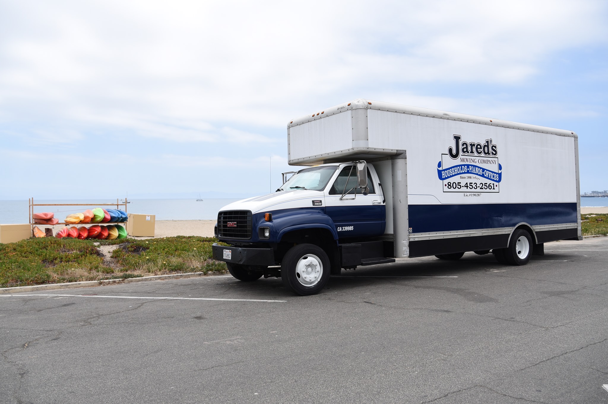 Jared's Moving Services Moving Quote Cost Santa Barbara