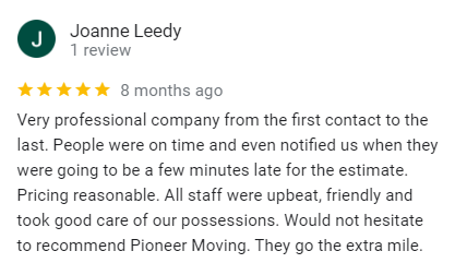 Pioneer Moving & Home Services c