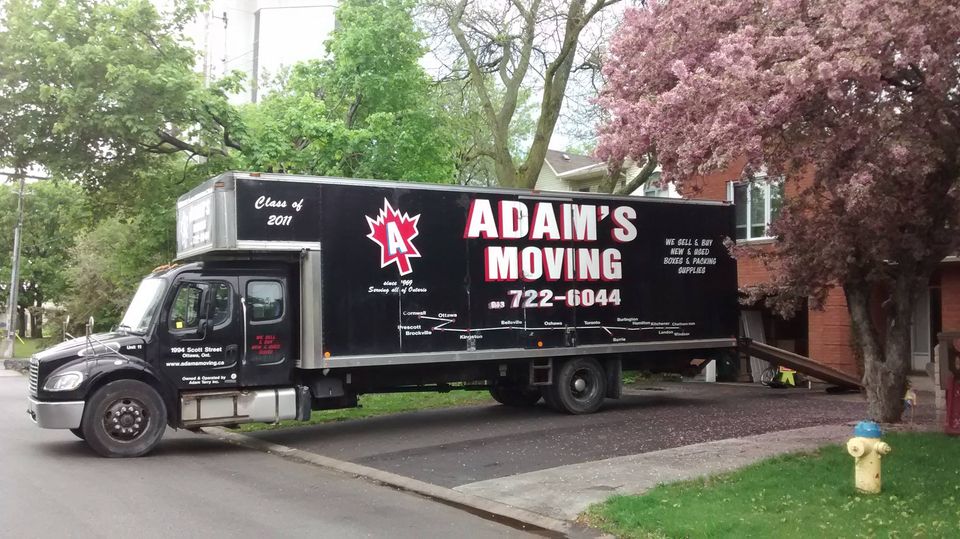 A Adam's Moving Local Moving Company in Ottawa