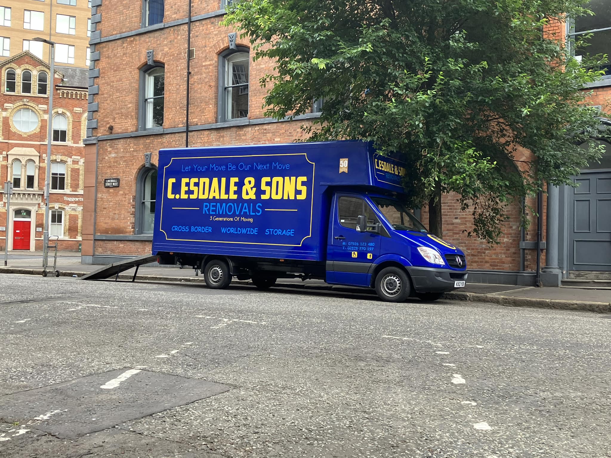 C.Esdale and sons removals & storage Moving Reviews Belfast