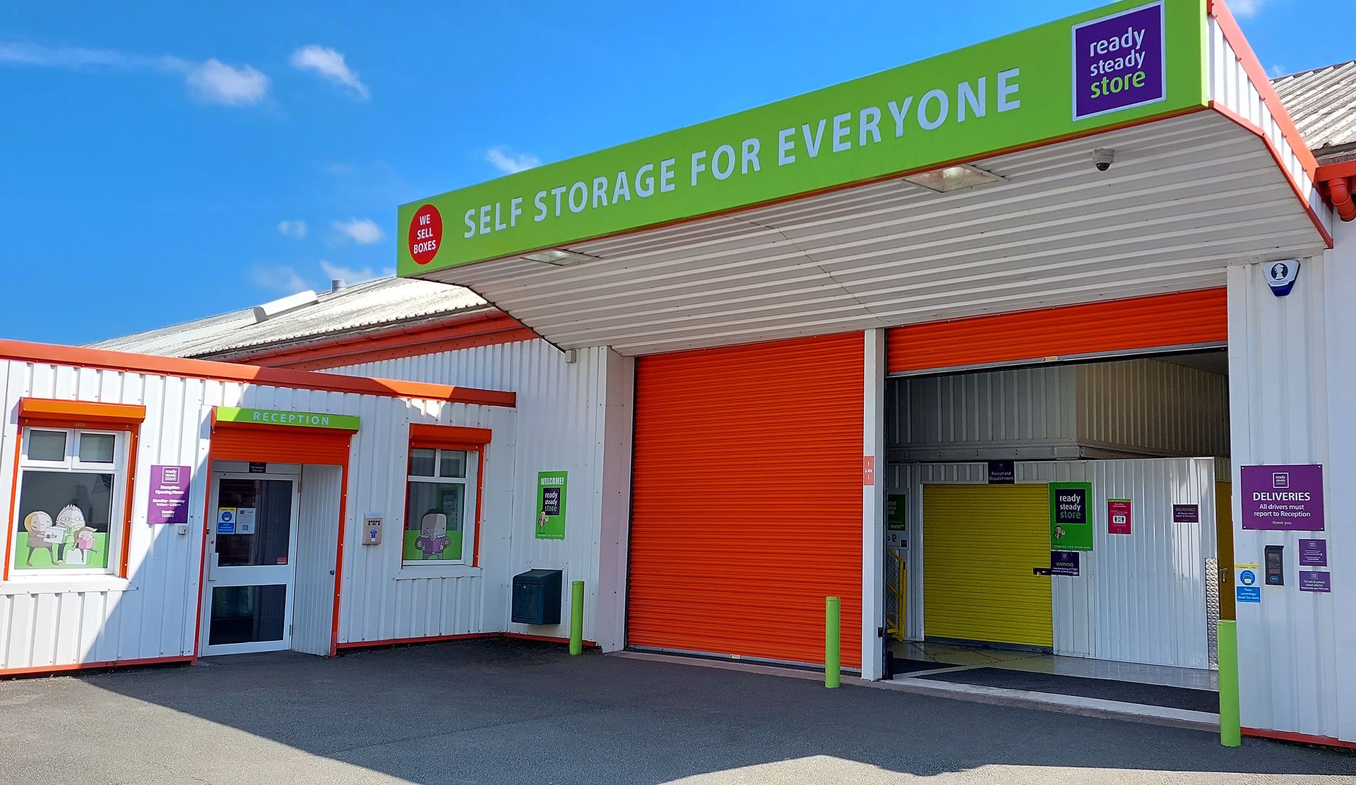 Ready Steady Store Self Storage Hanley Local Moving Company in Stoke-on-Trent