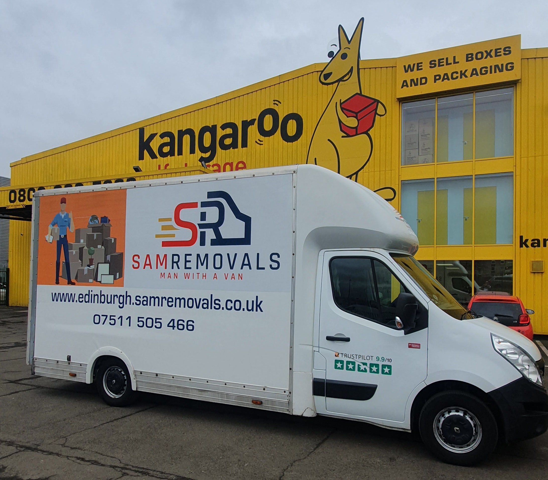 Sam Removals - Edinburgh Man And Van Office Best Moving Company in Edinburgh