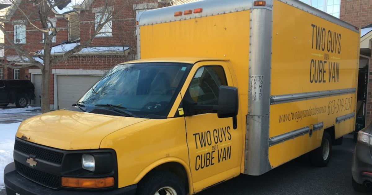 Two Guys and a Cube Van | Movers in Ontario