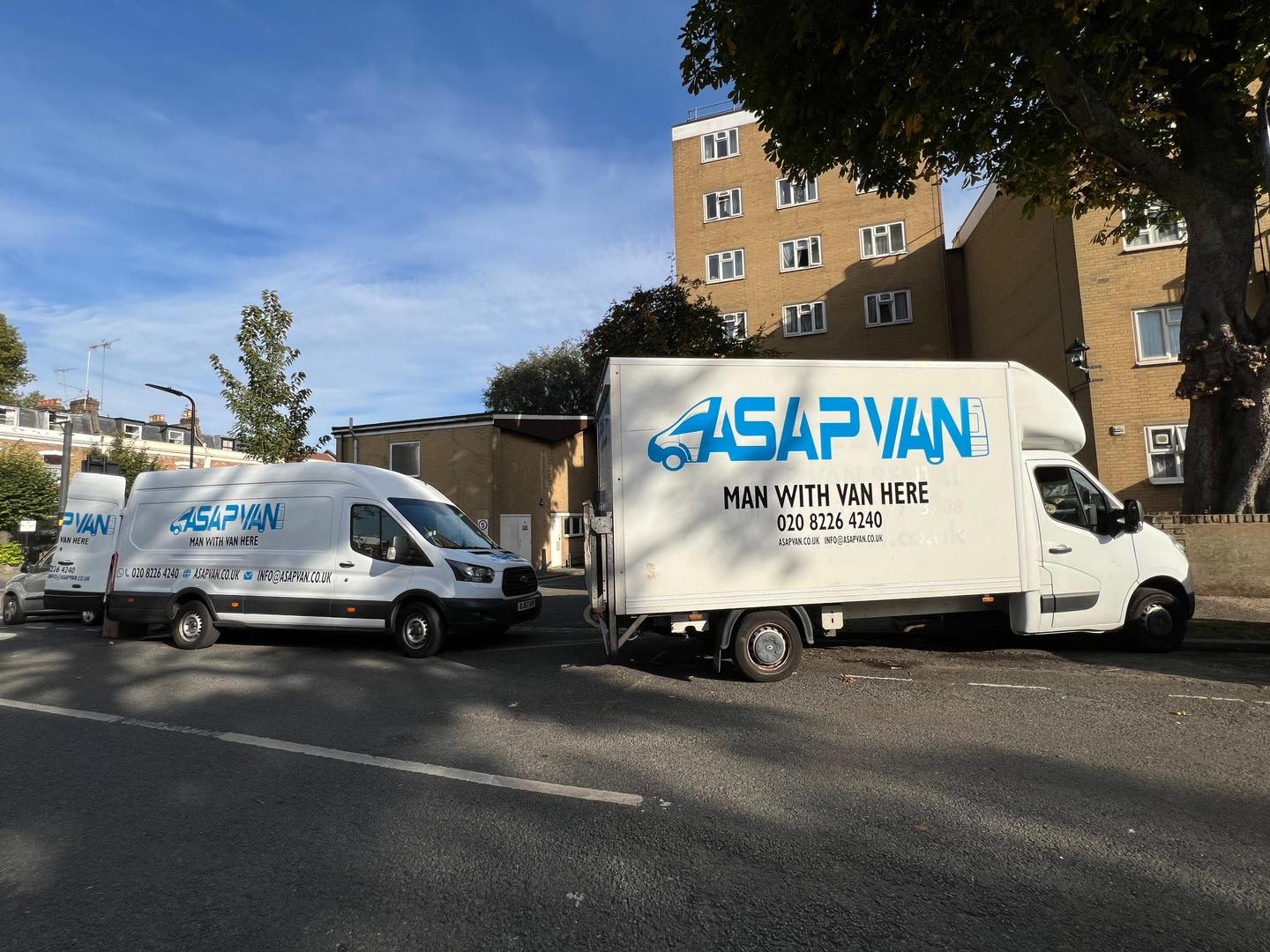 ASAP van Local Movers in London