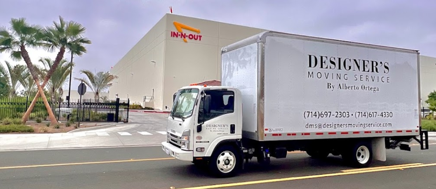 Designer's Moving Service, Inc. Moving Quote Cost Costa Mesa